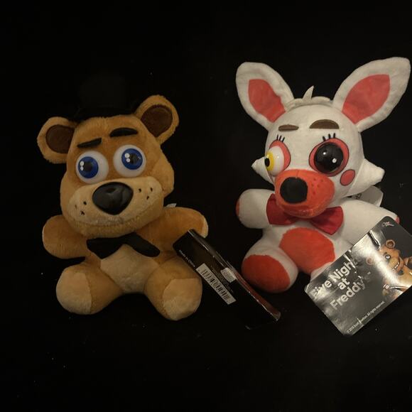 Funko Other - Five Nights at Freddy's FNAF 8” Freddy Fazbear & Funtime Foxy Plush 2018 W Tags